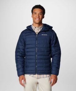 Columbia-Mens Powder Lite™ II Hooded Jacket – Tall-2086943-columbia snow boots