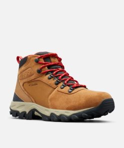 Columbia-Mens Newton Ridge™ Plus II Suede Waterproof Hiking Boot-1746411-columbia shirt 2