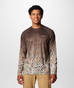 Columbia-Mens PHG Super Terminal Shot™ Timberwoods Long Sleeve Shirt-2097891-columbia sportswear