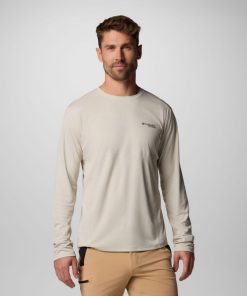 Columbia-Mens Cirque River™ Pro Long Sleeve Crew Shirt-2126231-columbia sportswear men’s jackets