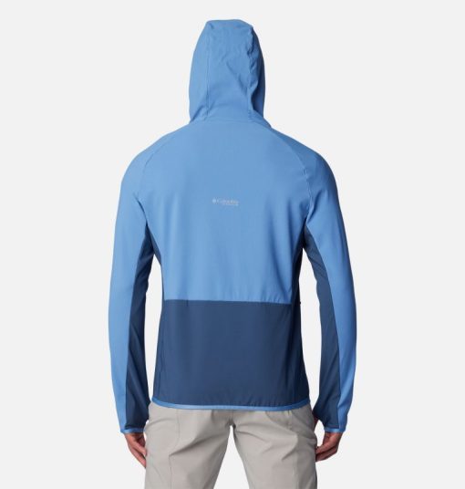 Columbia-Mens Spectre Ridge™ Full Zip Hooded Tech Fleece Jacket-2077431-columbia rain jacket - Image 2