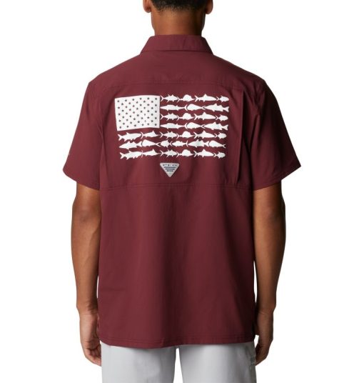 Columbia-Mens Collegiate PFG Slack Tide™ Camp Shirt - Texas A&M-1958291_TAM-columbia pfg shirts - Image 2