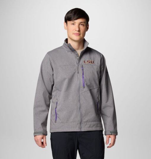 Columbia-Mens Collegiate Ascender™ III Softshell - LSU-2097401_LSU-columbia jacket