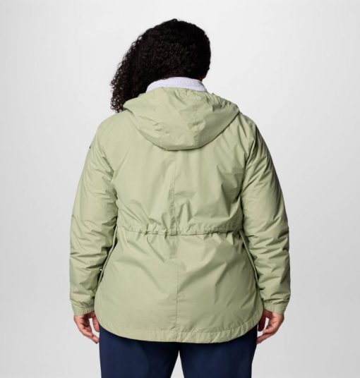 Columbia-Womens Lillian Ridge™ II Jacket - Plus Size-2086672-columbia rain resistant jacket - Image 2