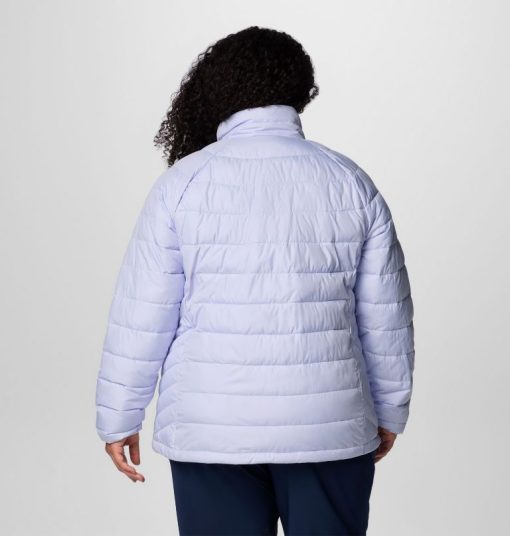 Columbia-Womens Powder Lite™ II Full Zip Jacket - Plus Size-2089452-columbia puffer jacket - Image 2