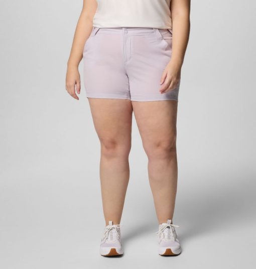 Columbia-Womens PFG Coral Point™ III Shorts - Plus Size-1884523-columbia stores near me