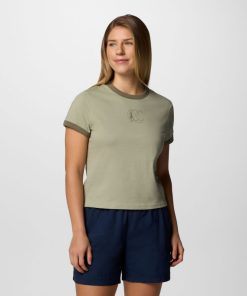 Columbia-Womens Rolling Bend™ Graphic Ringer T-Shirt-2120001-columbia fleece