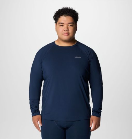 Columbia-Mens Midweight Baselayer Crew Shirt - Big-2040232-columbia outlet near me