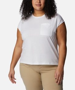 Columbia-Womens Boundless Trek™ T-Shirt – Plus Size-2033482-columbia womens jacket