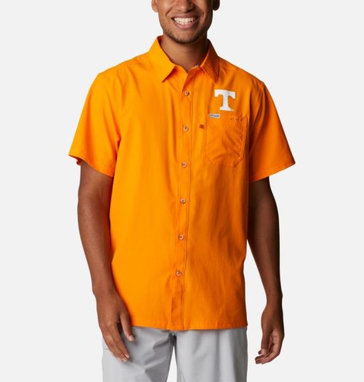 Columbia-Mens Collegiate PFG Slack Tide™ Camp Shirt - Tennessee-1958291_UT-columbia backpack