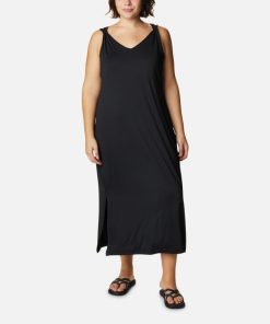 Columbia-Womens Chill River™ Midi Dress – Plus Size-1933602-columbia zip