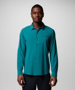 Columbia-Mens Cirque River™ Vented Woven Long Sleeve Shirt-2072041-columbia coats for men