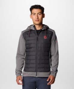 Columbia-Mens Collegiate Out-Shield™ Hybrid Hoodie – Ohio State-2097321_OS-columbia jackets women