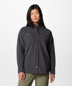 Columbia-Womens Blue Point Creek™ Corduroy Shirt Jacket-2086021-columbia sportswear men’s jackets