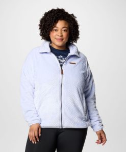 Columbia-Womens Fire Side™ II Sherpa Full Zip Fleece – Plus Size-1819792-columbia women