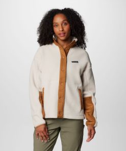 Columbia-Womens Cloud Point™ Snap Fleece Jacket-2085471-columbia womens vest