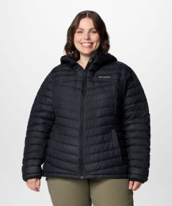 Columbia-Womens Westridge™ Hooded Down Jacket – Plus Size-2051262-columbia ski jacket