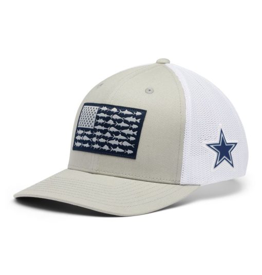 Columbia-PFG Mesh™ Fish Flag Ball Cap - Dallas-1913151_DC-columbia hat