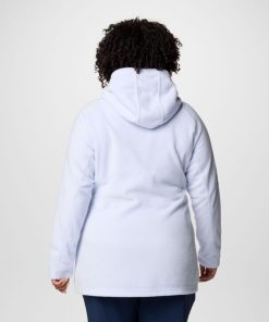 Columbia-Women’s Benton Springs™ II Long Fleece Hoodie – Plus Size-1556962-columbia sportswear 2