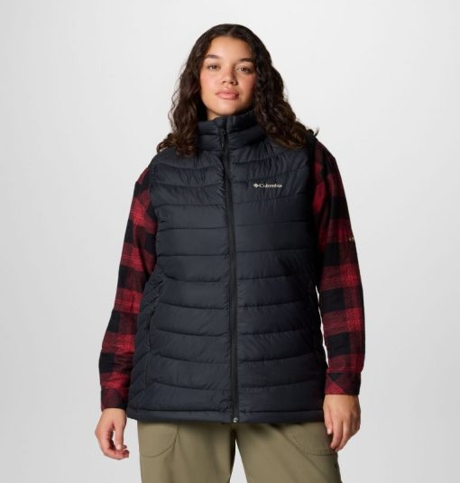 Columbia-Womens Powder Lite™ II Vest - Plus Size-2089562-columbia jackets