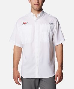 Columbia-Mens PFG Tamiami™ Short Sleeve Shirt – Kansas City Chiefs-OCS0268_KC-columbia sweater