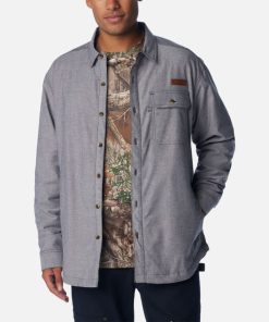 Columbia-Mens PHG Roughtail™ Lined Shirt-Jacket-2052111-columbia windbreaker