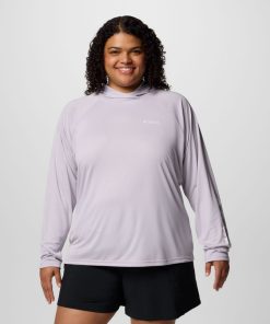 Columbia-Womens PFG Tidal Tee™ II Hoodie – Plus Size-2113692-columbia womens jackets