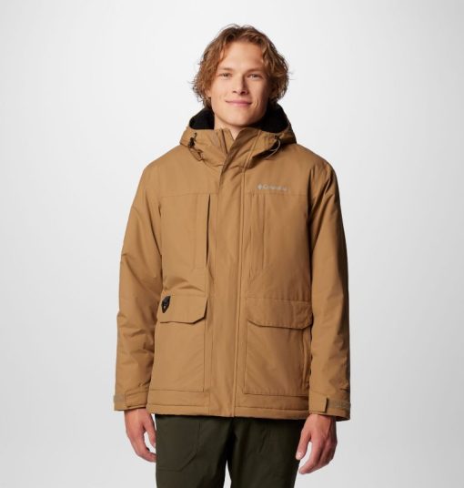 Columbia-Mens Landroamer™ Sherpa Lined Jacket - Tall-2089183-columbia rain gear