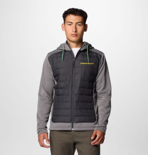 Columbia-Mens Collegiate Out-Shield™ Hybrid Hoodie - Oregon-2097321_UO-columbia rain jacket