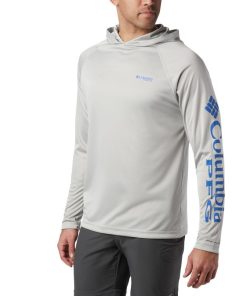 Columbia-Mens PFG Terminal Tackle™ Heather Hoodie-1831551-columbia stores near me