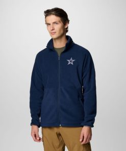 Columbia-Mens Flanker™ IV Fleece Jacket – Dallas Cowboys-2096841_DC-columbia winter boots