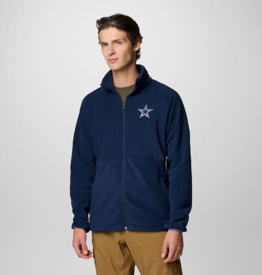 Columbia-Mens Flanker™ IV Fleece Jacket - Dallas Cowboys-2096841_DC-columbia winter boots