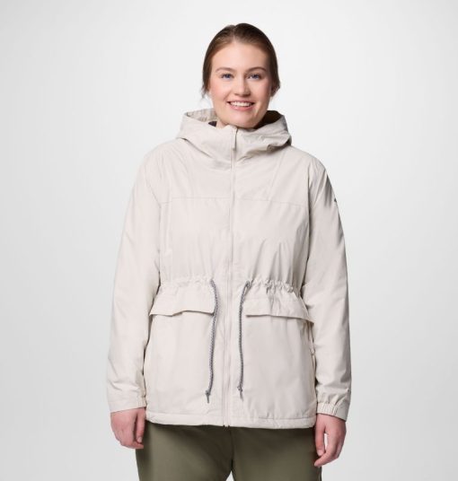 Columbia-Womens Sweet Creek™ II Lined Rain Jacket - Plus Size-2086653-columbia winter jackets