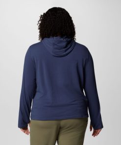 Columbia-Womens Sun Trek™ Hoodie II – Plus Size-2119752-columbia promo code 2