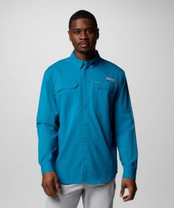 Columbia-Mens PFG Fly Range™ Zero Long Sleeve Shirt-2123281-columbia rain jacket women