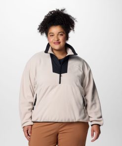 Columbia-Womens Sequoia Grove™ Half Zip Fleece – Plus Size-2085454-columbia jacket