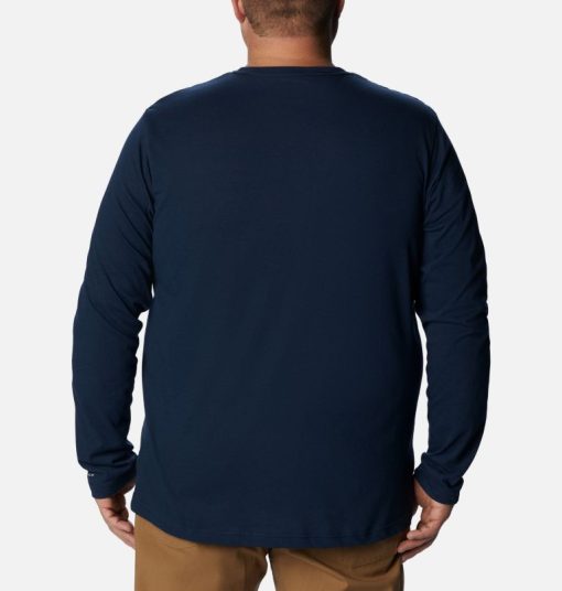 Columbia-Mens Thistletown Hills™ Long Sleeve Crew Shirt - Big-2013802-columbia jacket men - Image 2