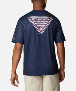 Columbia-Mens Collegiate PFG Terminal Tackle™ Short Sleeve Shirt – Auburn-1990181_AUB-columbia shirt 2