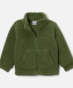 Columbia-Boys Toddler Rugged Ridge™ II Full Zip Sherpa Fleece Jacket-1908632-columbia coats