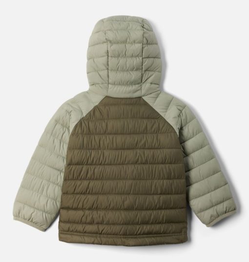 Columbia-Girls Toddler Powder Lite™ II Hooded Jacket-2090042-columbia mens jackets - Image 2