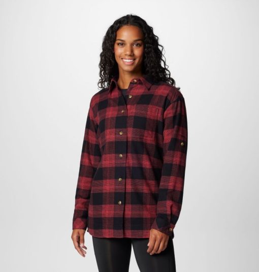 Columbia-Womens Holly Hideaway™ Flannel Shirt-2012791-columbia boots