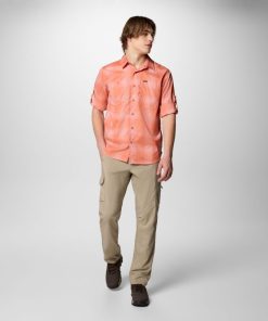 Columbia-Mens Silver Ridge™ Utility Lite Plaid Long Sleeve Shirt-2012941-columbia stores near me 2