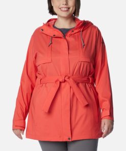 Columbia-Womens Pardon My Trench™ Jacket – Plus Size-1839842-columbia coats