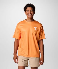 Columbia-Mens Collegiate PFG Terminal Tackle™ Short Sleeve Shirt – Tennessee-1990181_UT-columbia rain jacket women