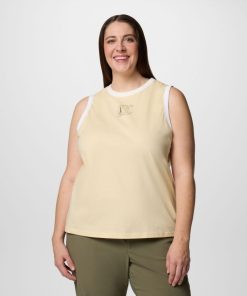 Columbia-Womens Rolling Bend™ Graphic Ringer Tank – Plus Size-2119982-womens columbia jacket