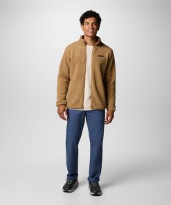 Columbia-Mens Rugged Ridge™ III Full Zip Sherpa Fleece-2059181-columbia shorts 2