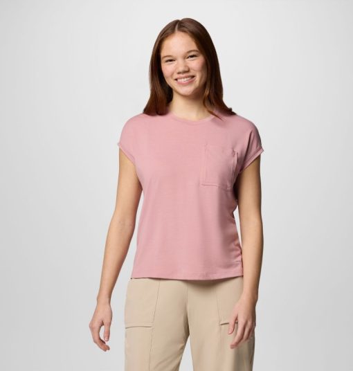 Columbia-Womens Boundless Trek™ T-Shirt-2033481-columbia outlet online