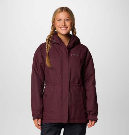 Columbia-Womens Hikebound™ II Long Insulated Jacket-2087041-columbia snow boots