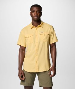 Columbia-Mens Utilizer™ II Solid Short Sleeve Shirt-1577761-columbia ski jacket