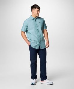 Columbia-Mens Rapid Rivers™ Novelty Short Sleeve Shirt-1990801-columbia winter jacket 2